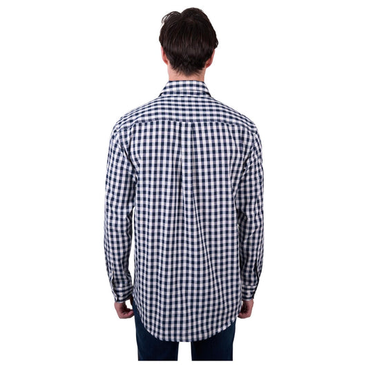 Hard Slog - Men’s Dell Half Placket Long Sleeve Shirt
