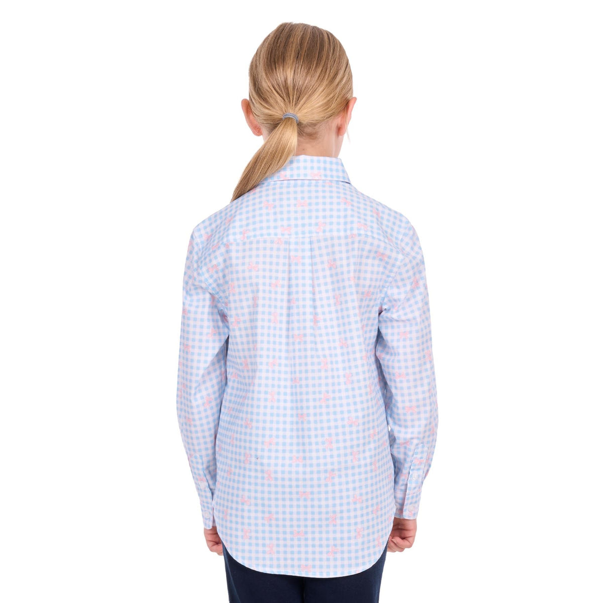 Hard Slog Kid’s Lillia Half Placket Long Sleeve Shirt