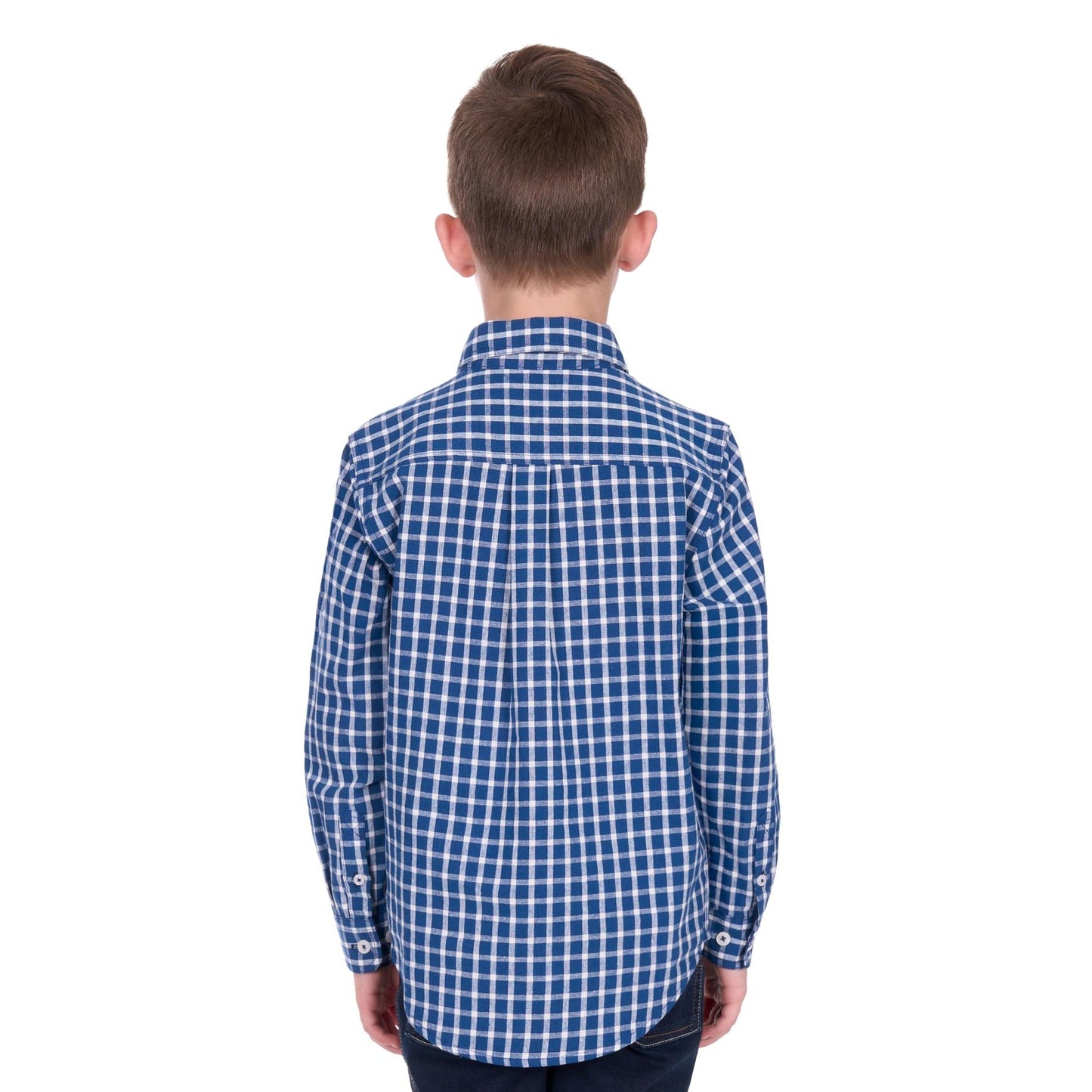Hard Slog Kid’s Alden Half Placket Long Sleeve Shirt