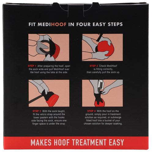 Medi-Hoof Equine Treatment Boot with Sock - Medium 140mm