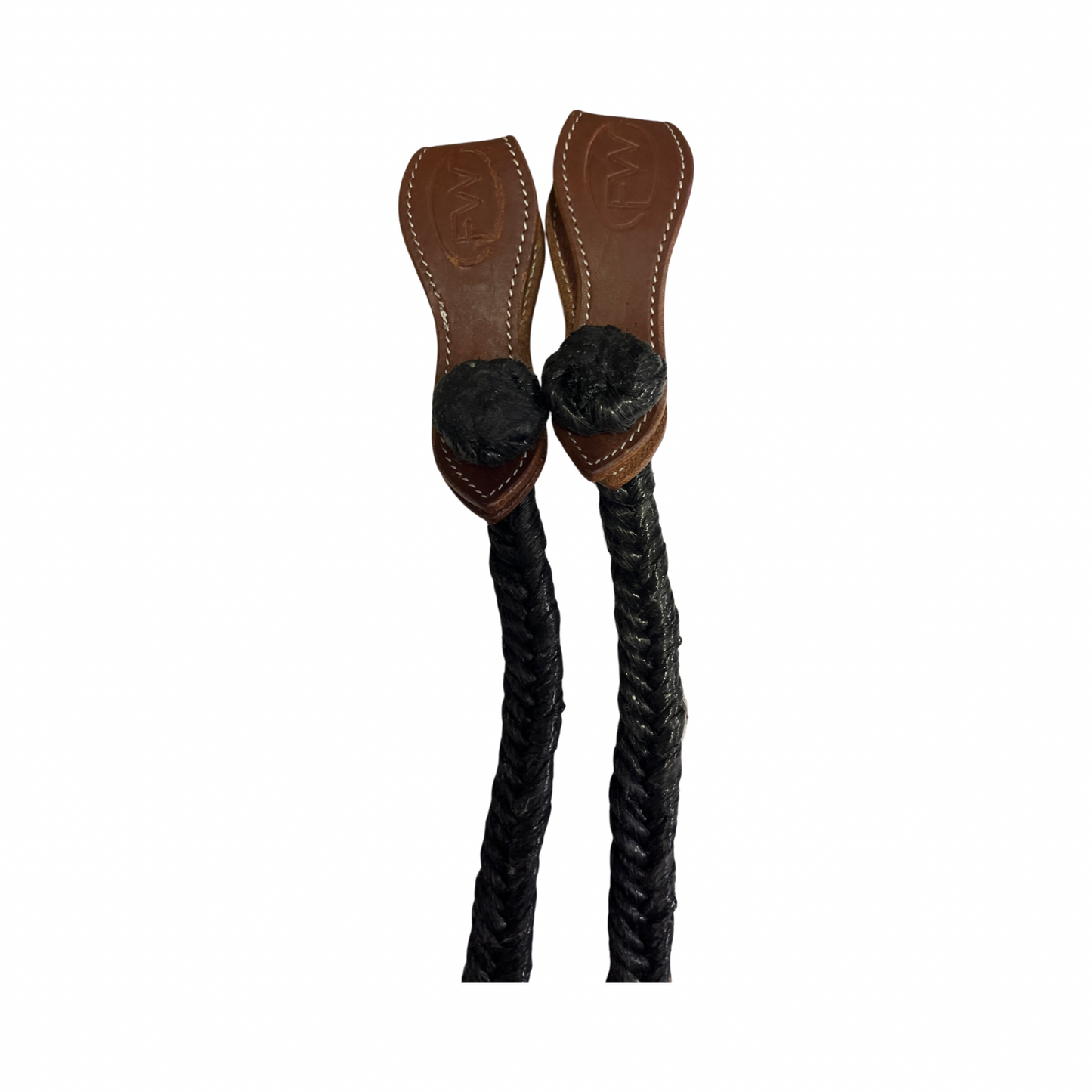 Blackie's Rein's - Poly with Slobber Straps