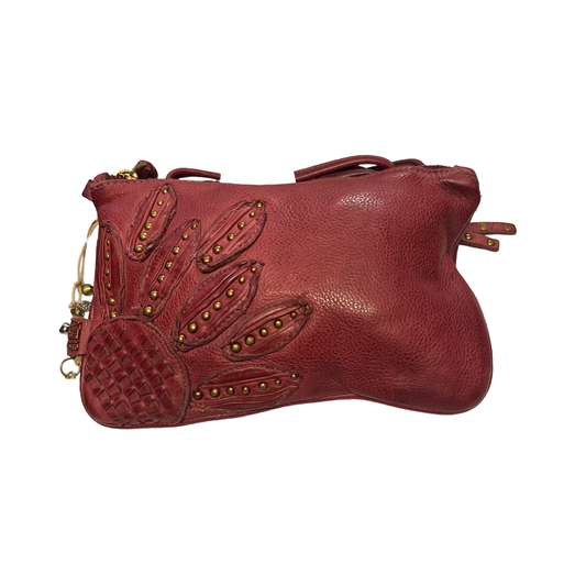 Art N Vintage - Sunflower Pouch Shiraz
