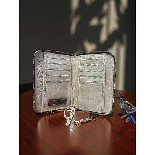 Art N Vintage Kali Wallet – Cream