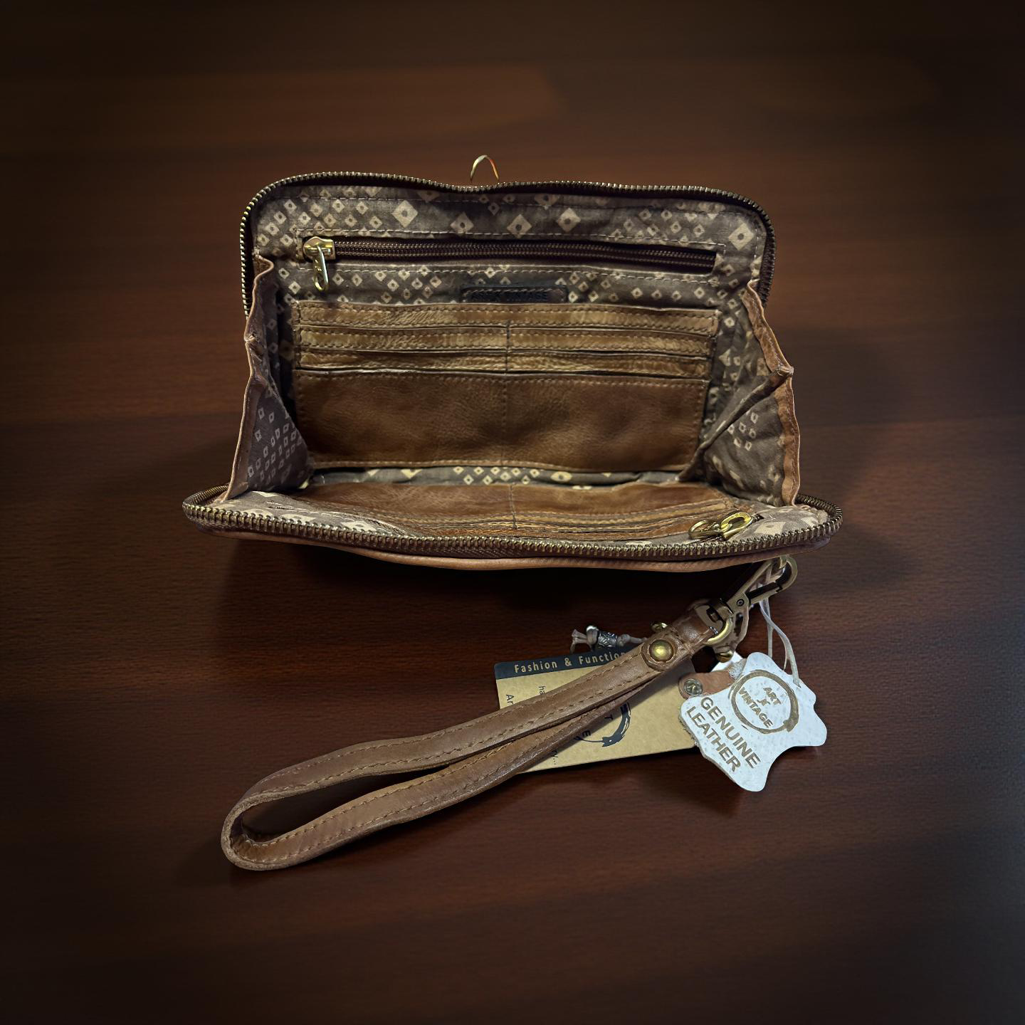 Art N Vintage Tiko Phone Wallet – Oak