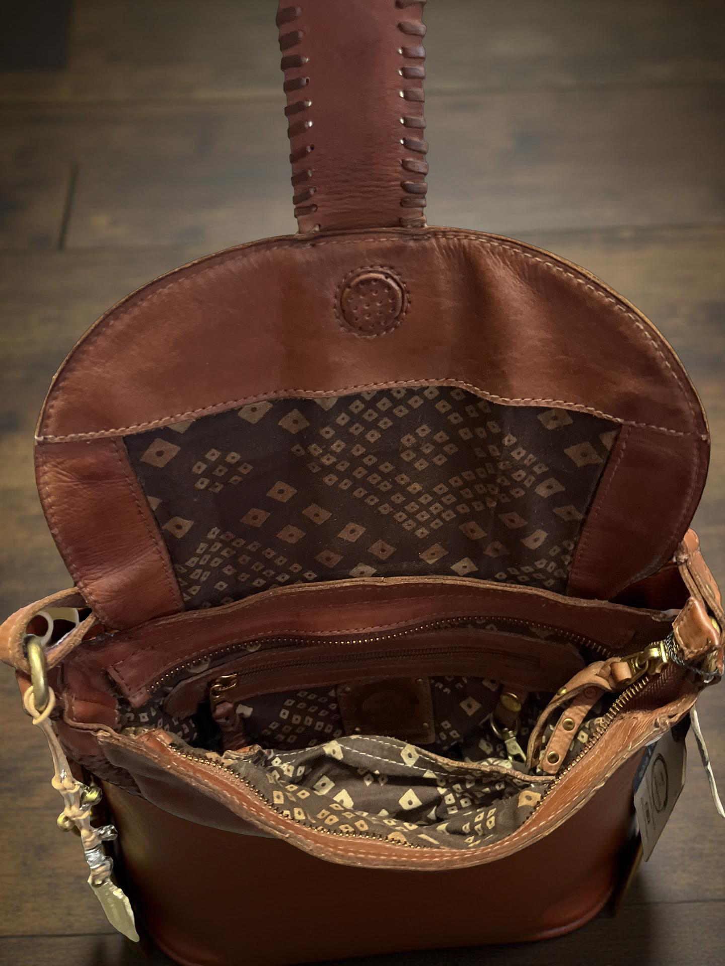 Art N Vintage Gabby Bag – Tan