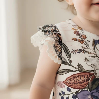 Love Henry Baby Girls Knit Romper – Native Floral