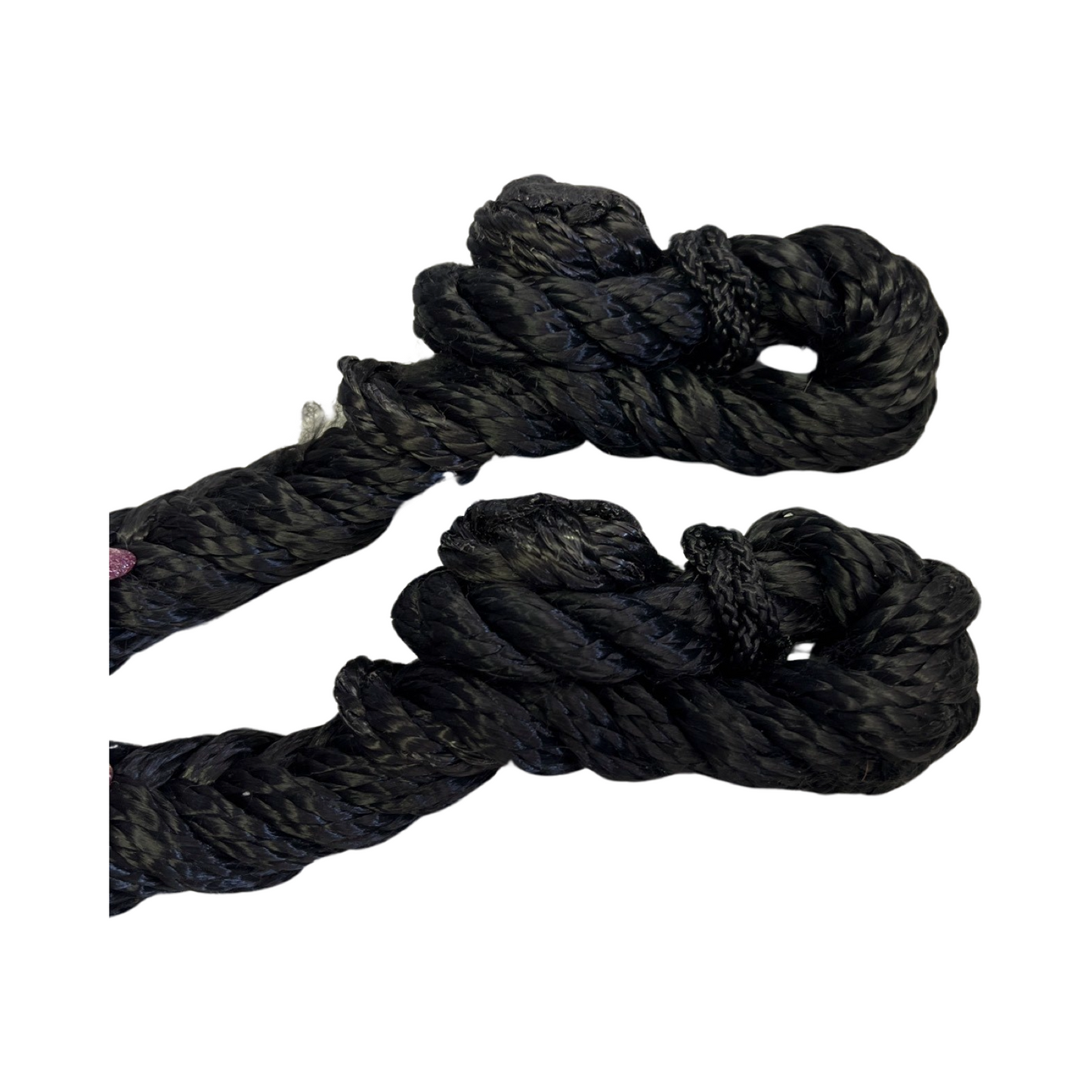 Blackie 9 Plait Black Cotton Reins