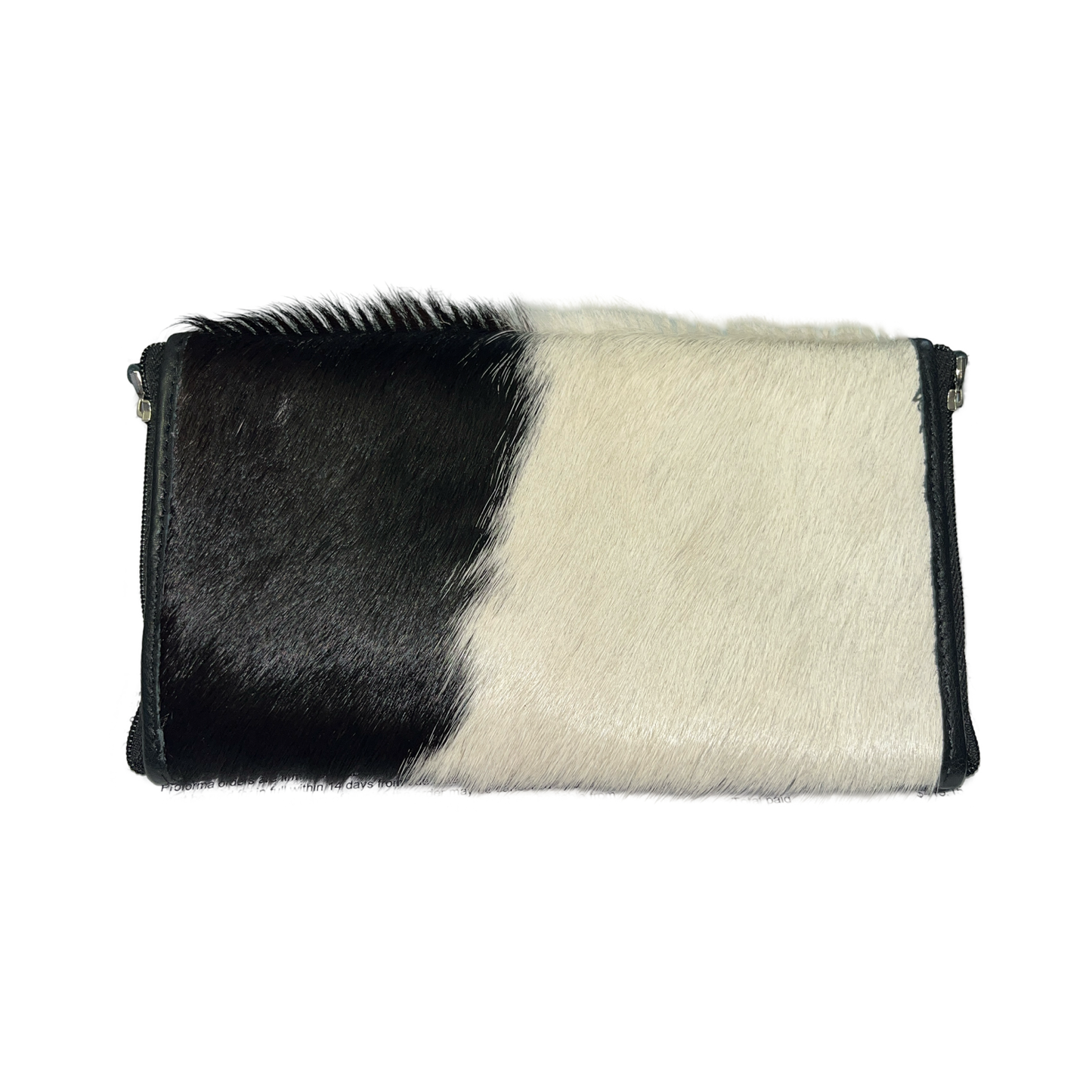 Cowhide Double Spectacle Case - Black - SPEC0305