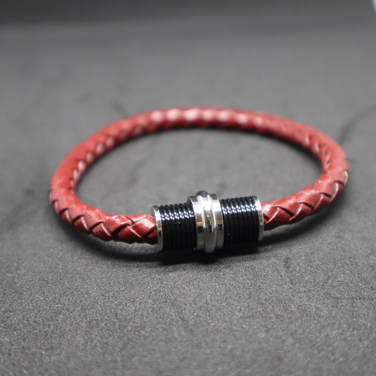 Men's Round Plait Bracelet