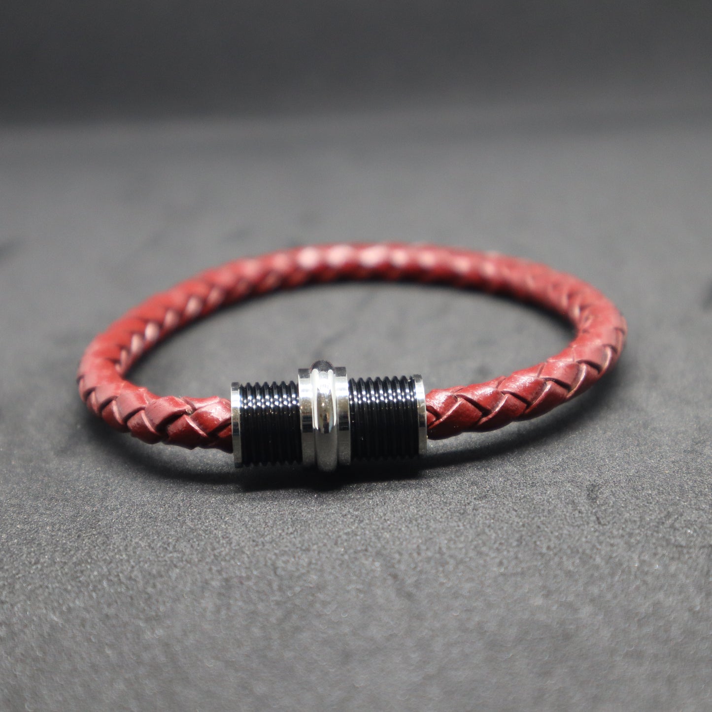 Men's Round Plait Bracelet