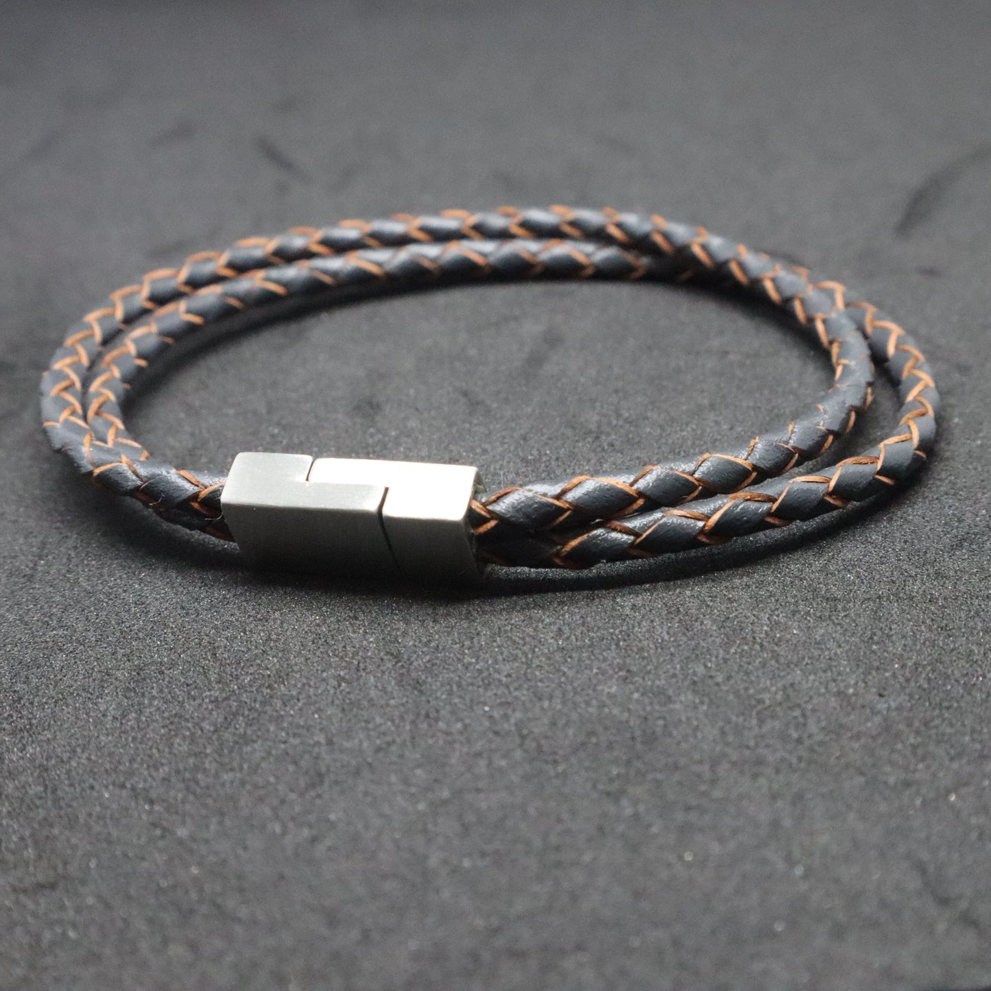 Men's Double Leather Bracelet