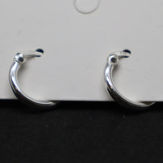 Sterling Silver Huggie Earring's