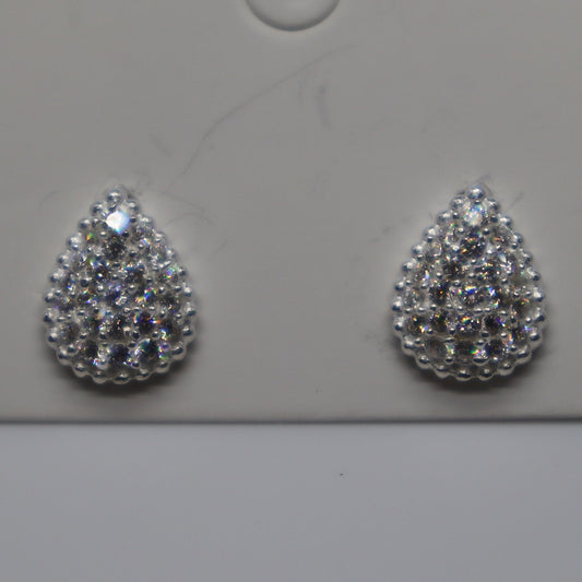 Tear Drop Swaraski Crystal Studs