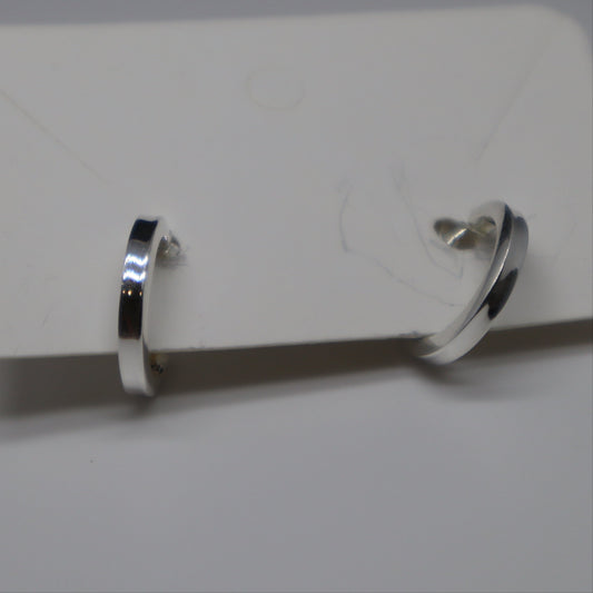 Small Hoop Stud Earring