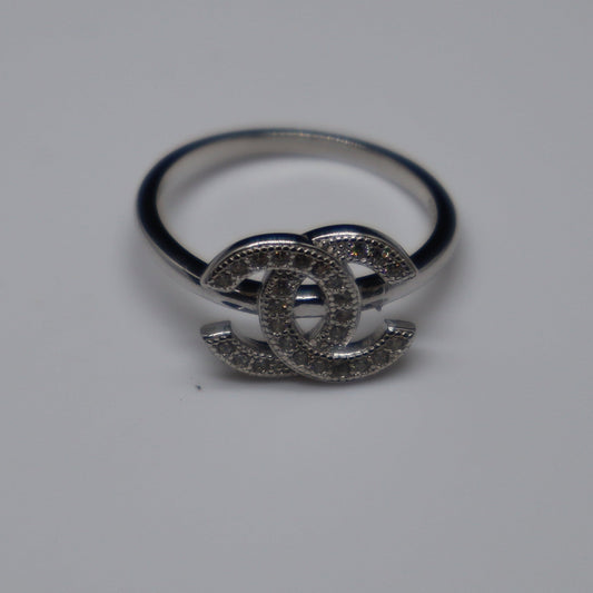 Double Horseshoe Sterling Silver Ring