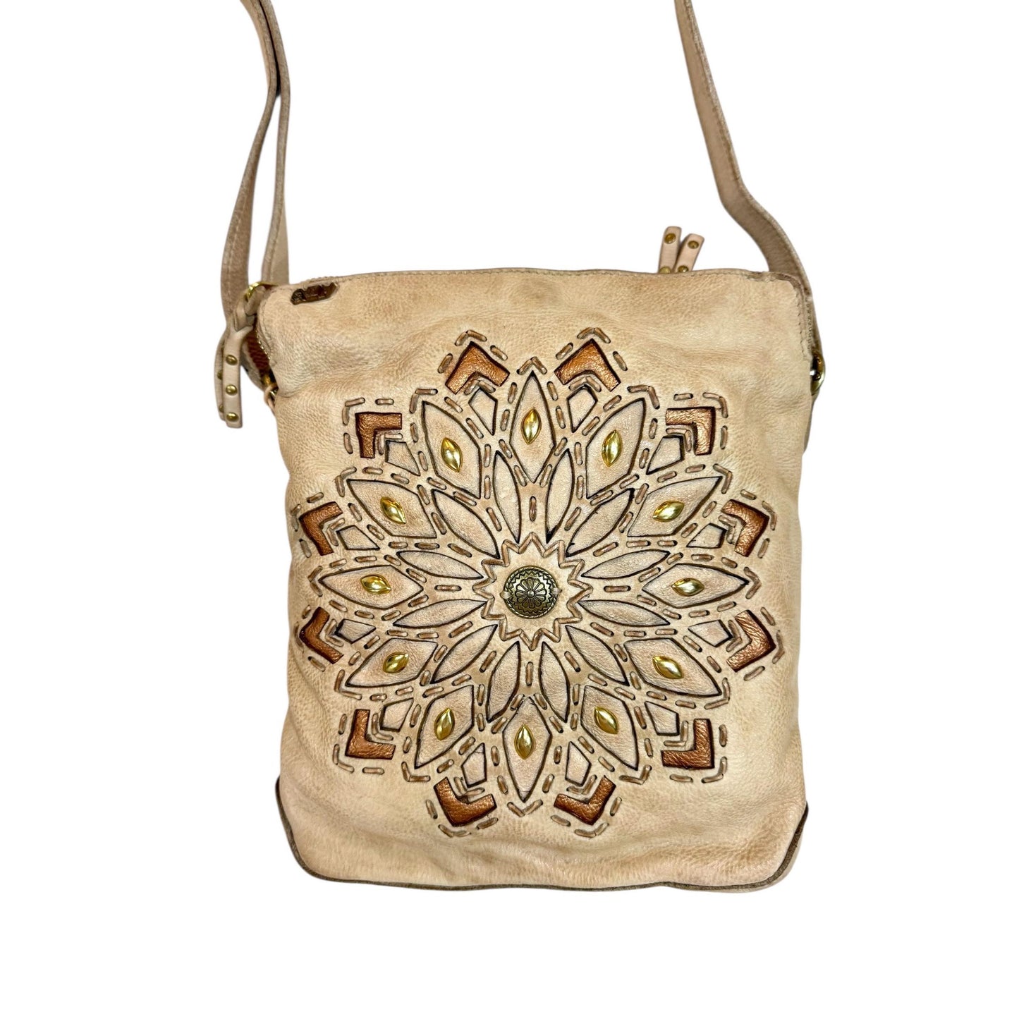 Art N Vintage Kali Crossbody – Cream