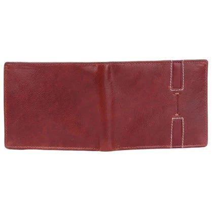 MS12 Genuine Cowhide Leather Men’s Slim Line Sport Wallet