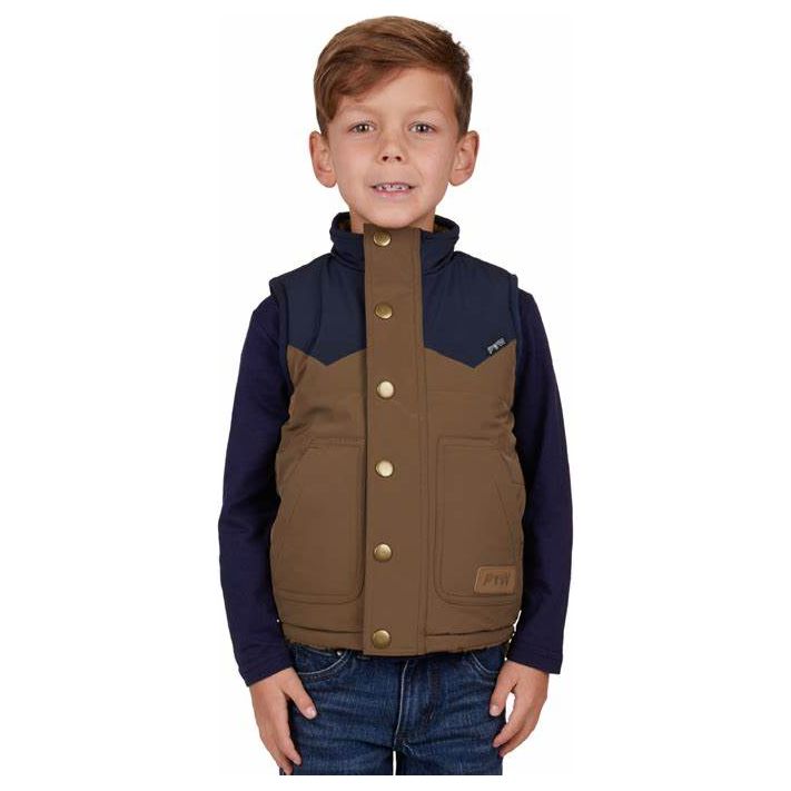 Pure Western - Boy's Martin Reversible Vest