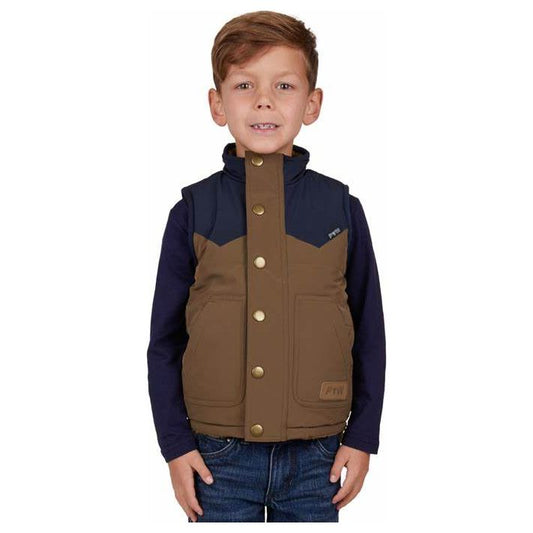 Pure Western - Boy's Martin Reversible Vest