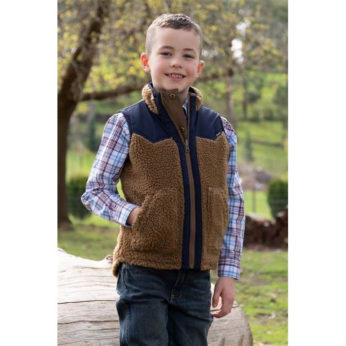 Pure Western - Boy's Martin Reversible Vest