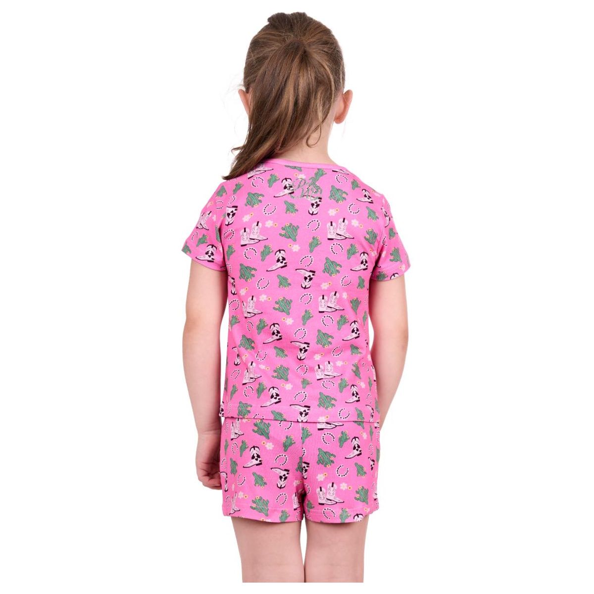Pure Western - Girl's Cactus PJS