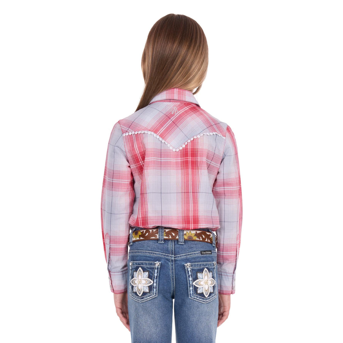 Pure Western Girl’s Jill Long Sleeve Shirt