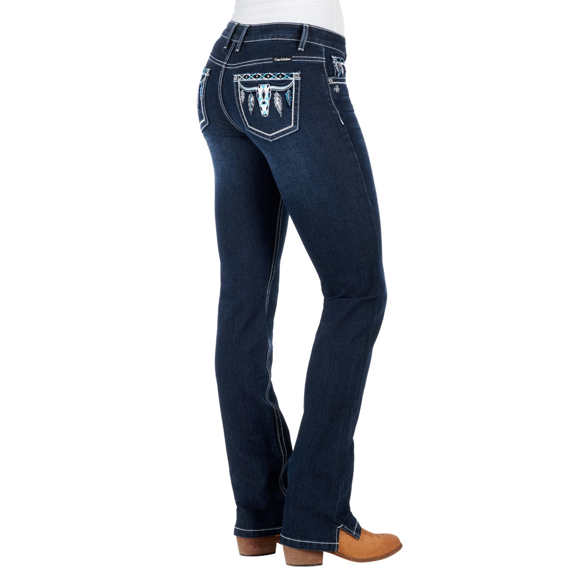 Pure Western 34" Leg - Women's Raina Straight Leg Jean