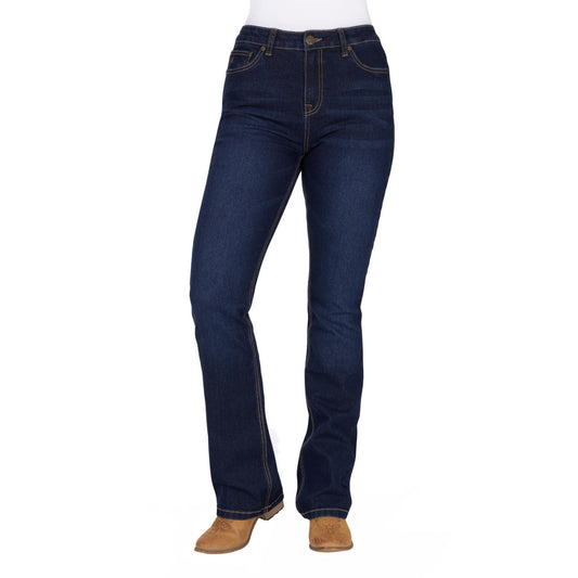 Pure Western Women’s Ida Hi Rise Boot Cut Jean – 34” Leg