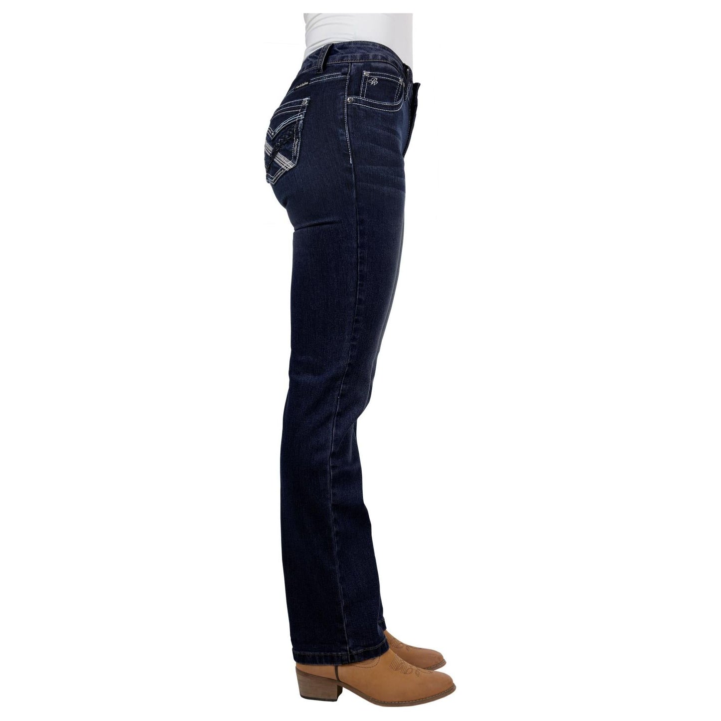 Pure Western - Women's Kim High Rise Boot Cut - 34 leg