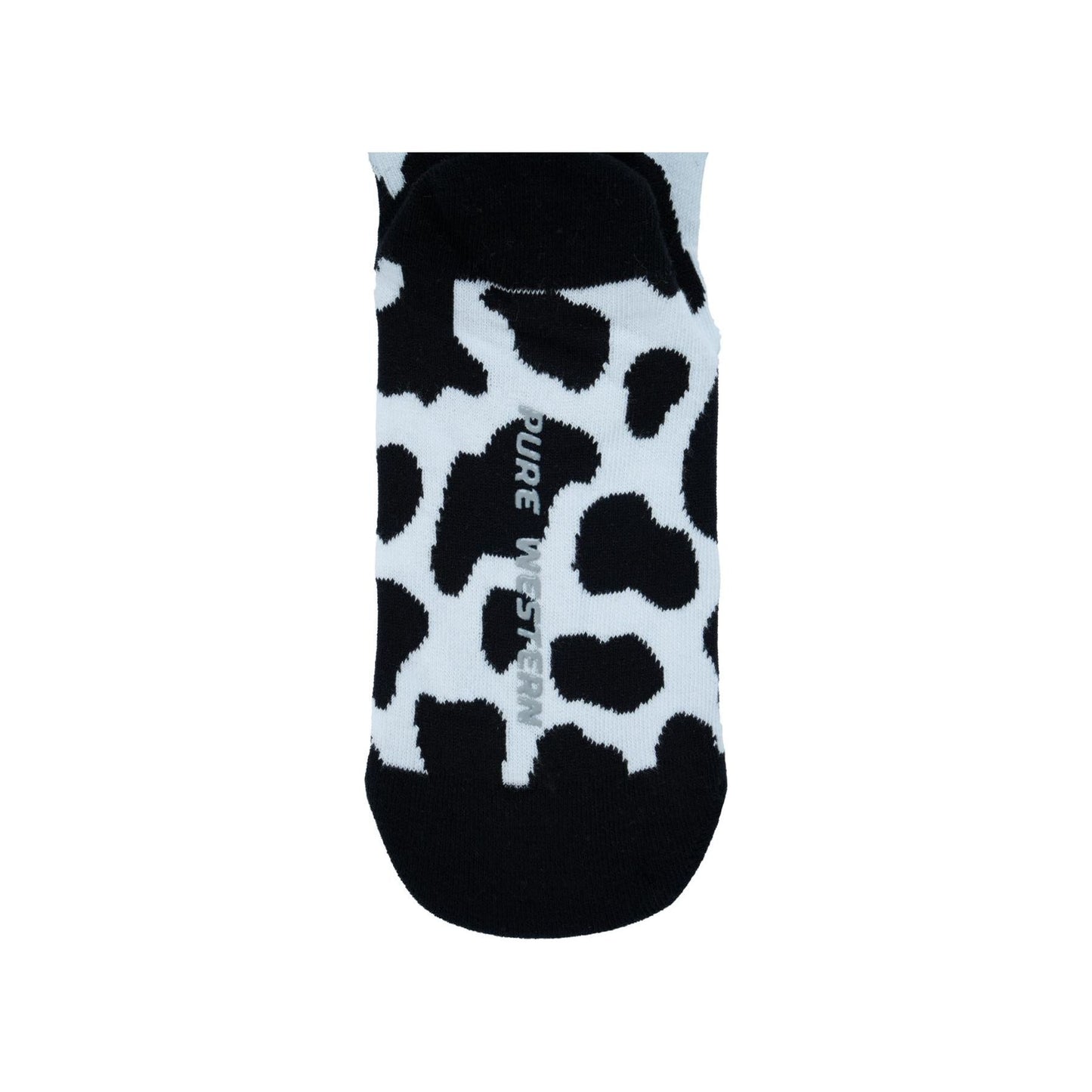 Pure Western - Black/Tan Adult Crew Socks (Twin Pack)