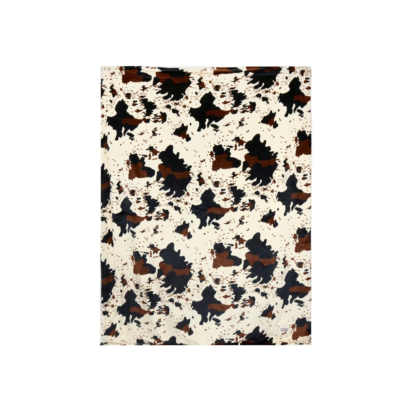 Pure Western - Cow Print Snuggle Blanket