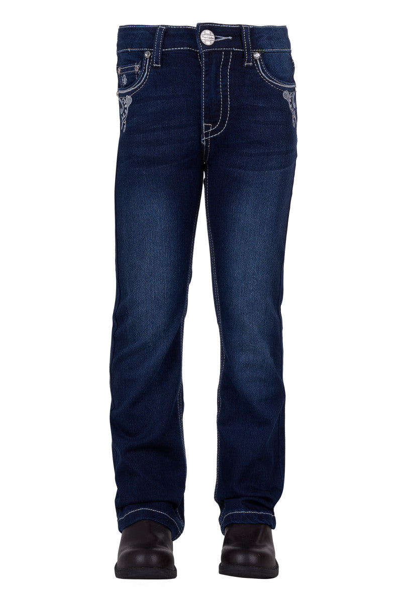 Pure Western – Girl’s Rosie Boot Cut Jean