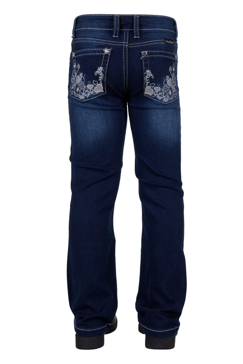 Pure Western – Girl’s Rosie Boot Cut Jean