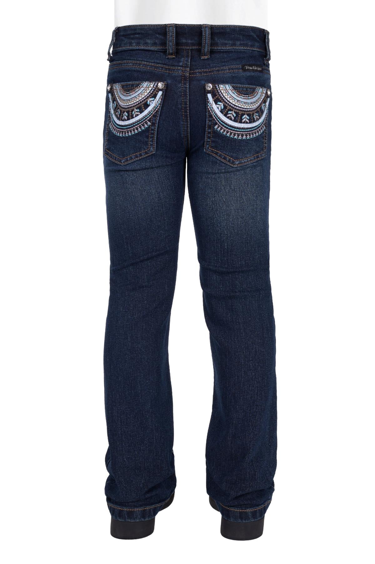 Pure Western Girl’s Pat Boot Cut Jean
