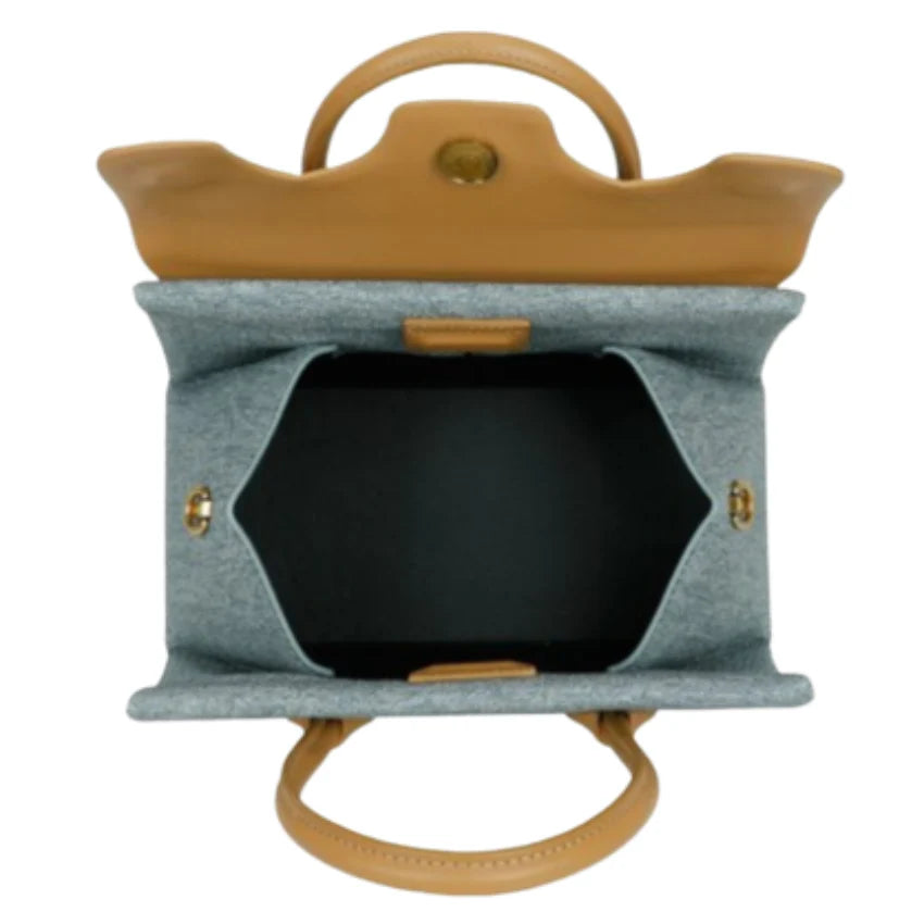 Vera May Riley Denim Vegan Fashion Handbag