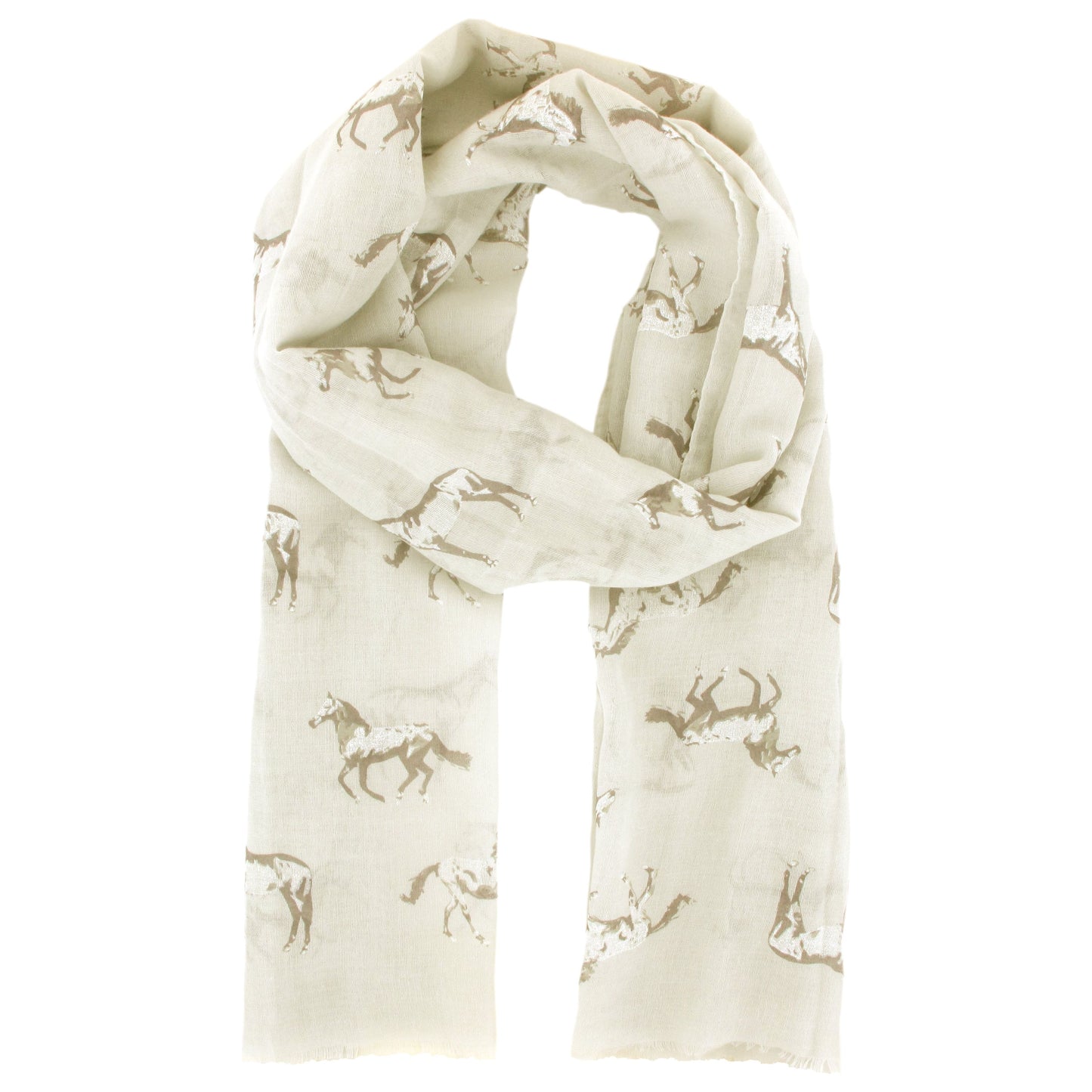 Bone Horse Scarf