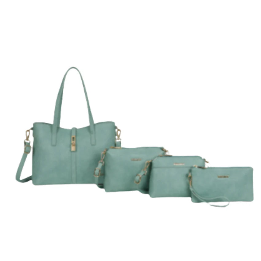 Vera May Sedona Sky Set of 4 Vegan Fashion Handbags