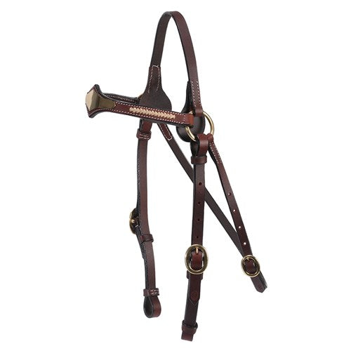 Fort Worth Shaped Barcoo Brass Bridle