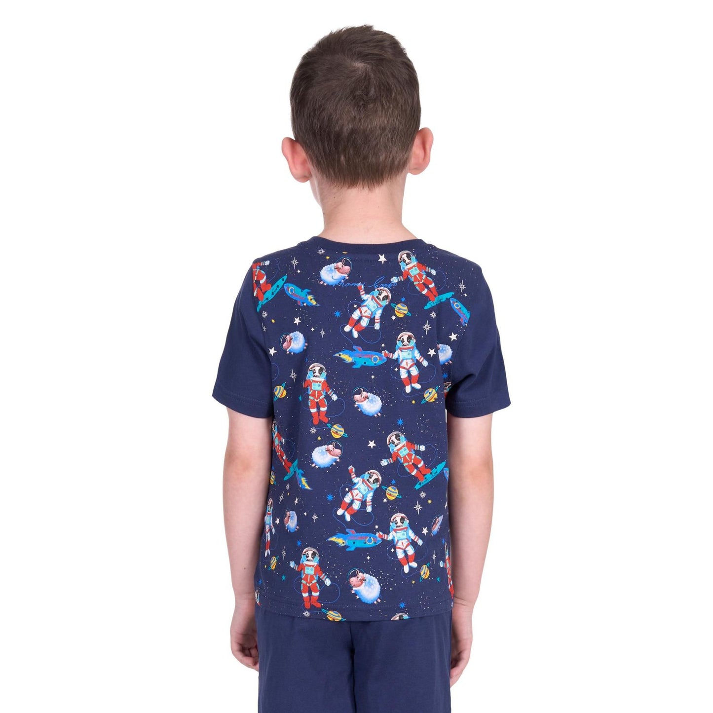 Thomas Cook Boy’s Galaxy Glow In The Dark PJ’s