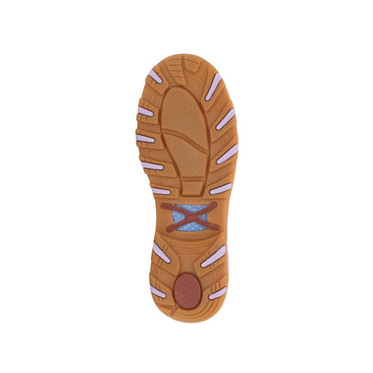 Twisted X Women’s CellStretch® Mocs Slip-On – Brown/Lilac