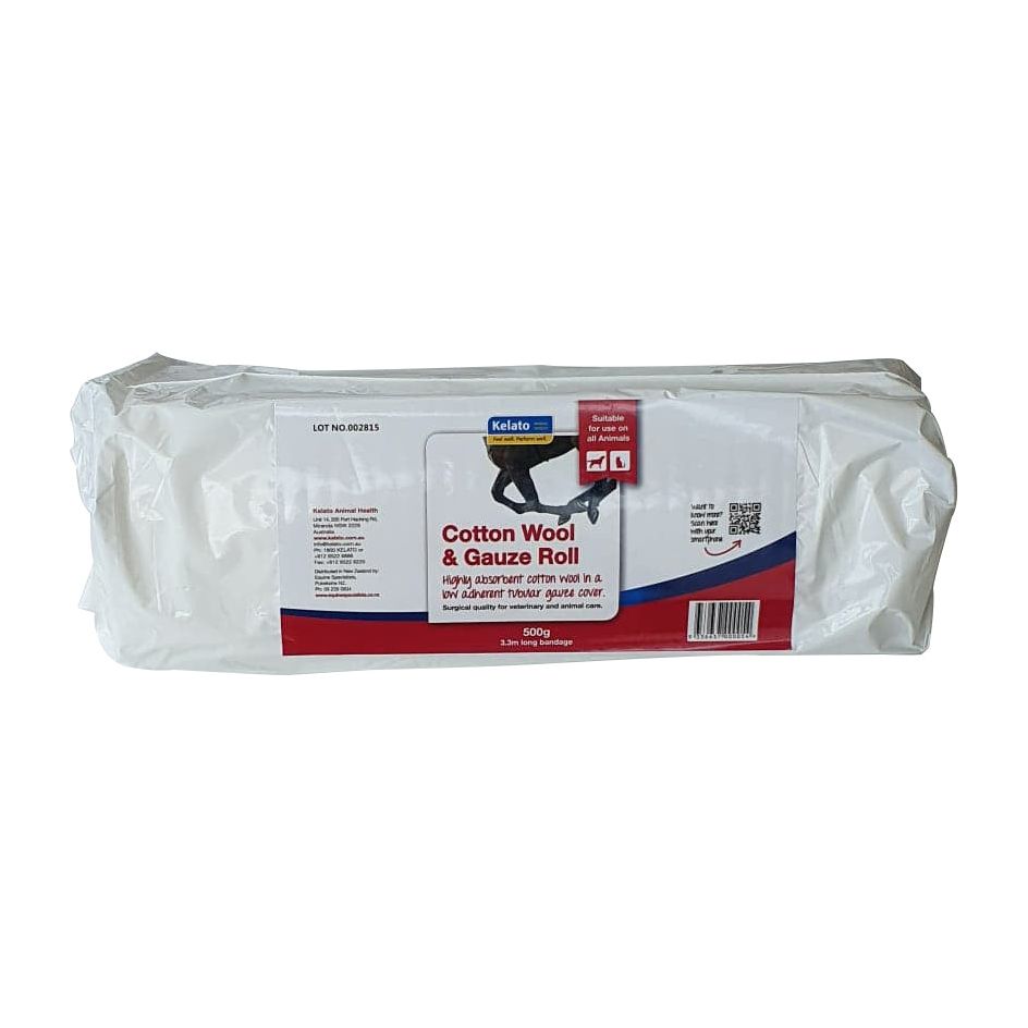 Cotton Wool & Gauze Roll – 500g