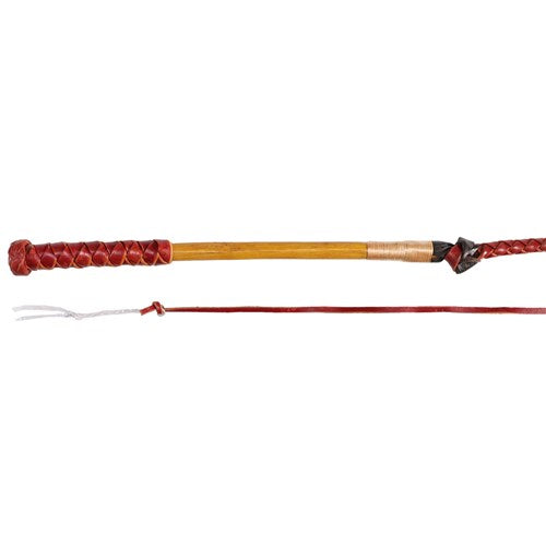 Stockmaster Redhide Stockwhip - 4 Plait