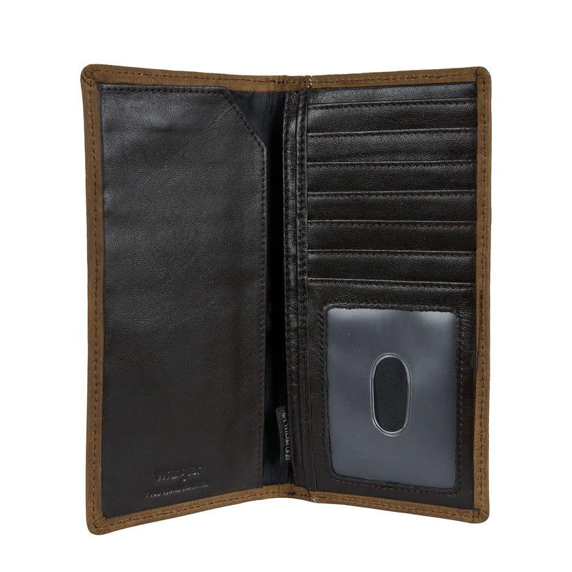 Wrangler Men’s Marlo Rodeo Wallet – Tan (X6W1976WLT)