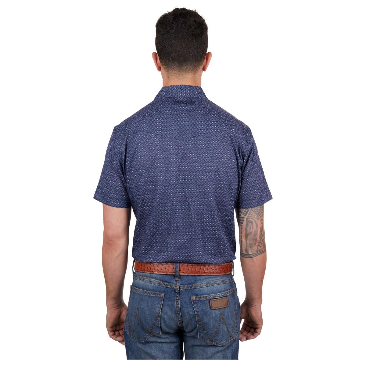 Wrangler - Men's Matt Short Sleeve Shirt