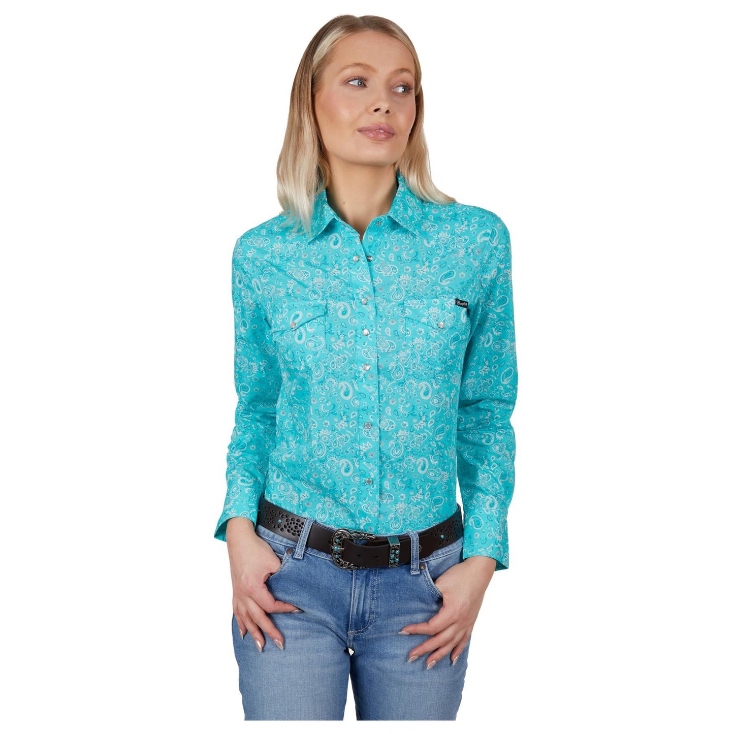 Wrangler - Women's Gabby Long Sleeve Shirt