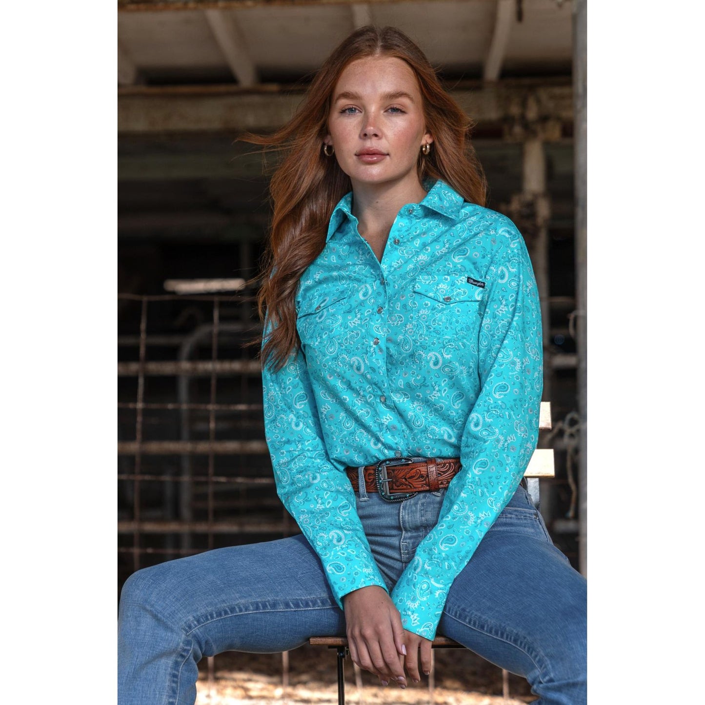 Wrangler - Women's Gabby Long Sleeve Shirt
