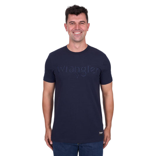 Wrangler Men’s Chase Short Sleeve Tee – Navy