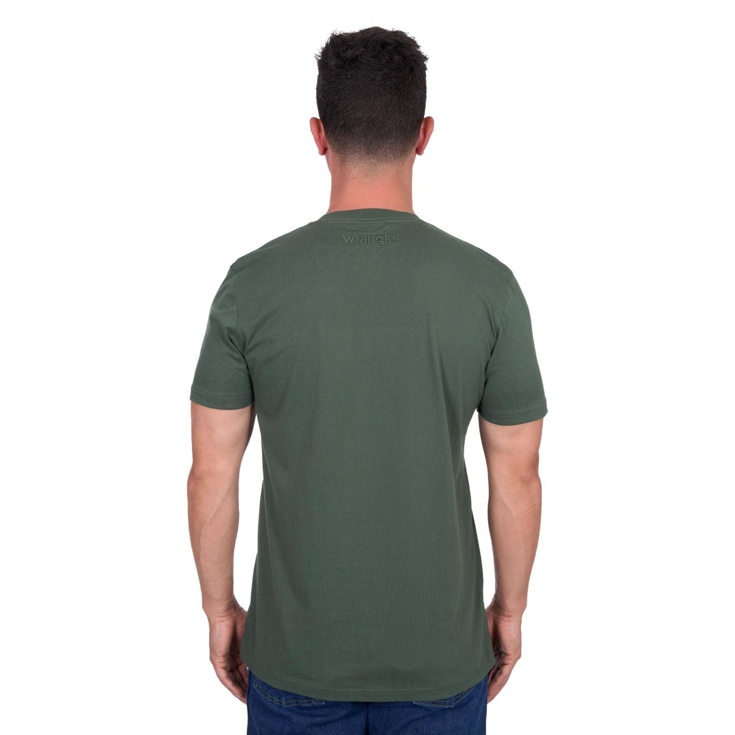 Wrangler Men’s Chase Short Sleeve Tee – Cypress
