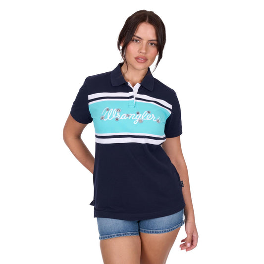 Wrangler Women’s Mistie Short Sleeve Polo