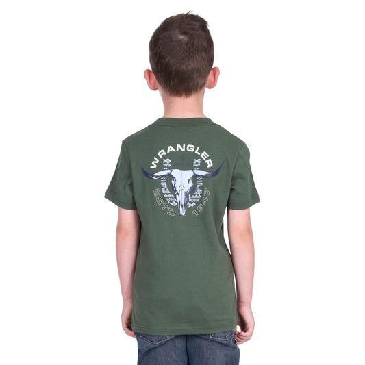 Wrangler® Boy’s Henry Short Sleeve Tee